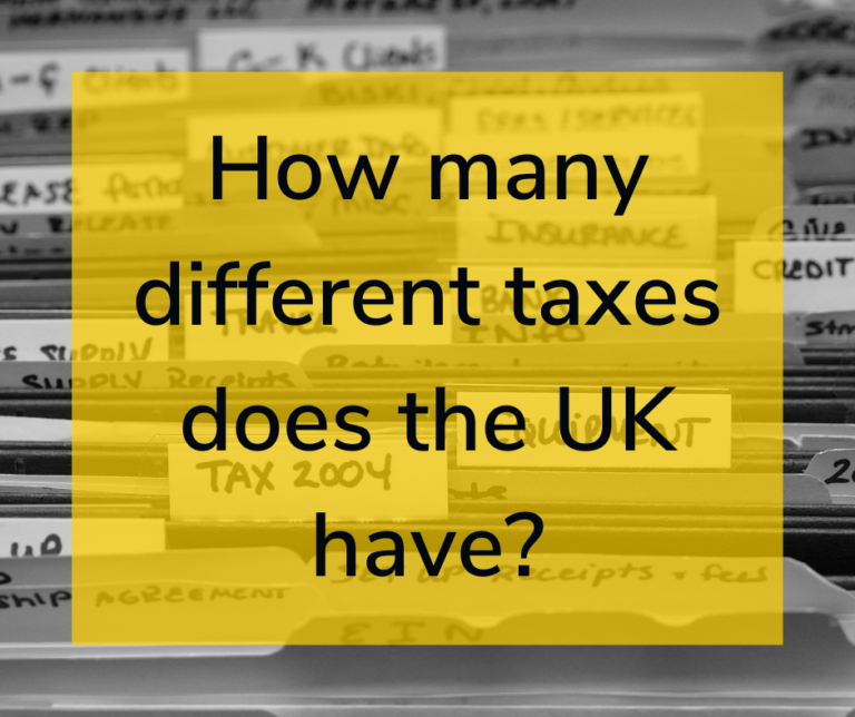 How Many Different Taxes Are There In The Uk