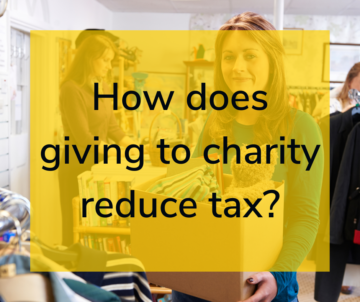 How Does Giving To Charity Reduce Tax? | AIMS Accountants For Business